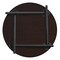 Regency Kee Folding Tables, 36 W, 36 L, 29 H, Wood, Metal Top, Mahogany TBF36RNDMHBK - alternate 4